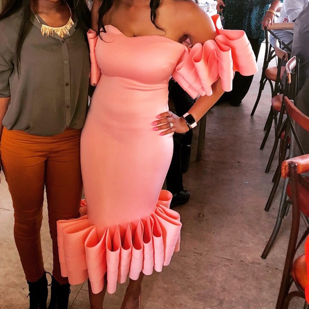 Pink dress